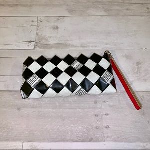 Cute Checkered Clutch